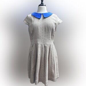ModCloth collared heavy cotton dress